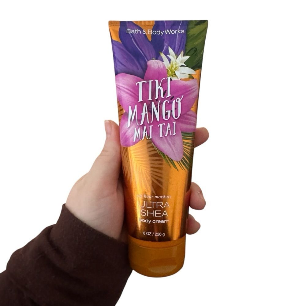 NWT Bath and Body Works Tiki Mango Mai Tai Ultra Shea Body Cream